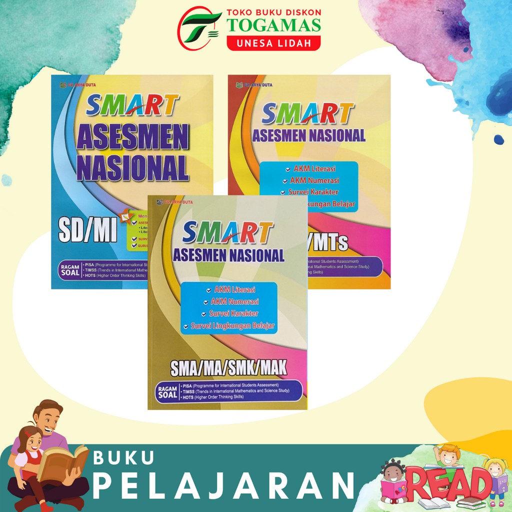 SMART ASESMEN NASIONAL SD/MI // SMP/MTS // SMA/MA/SMK/MAK