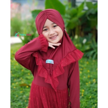 Gamis Set Talita 2 / gamis anak tulle