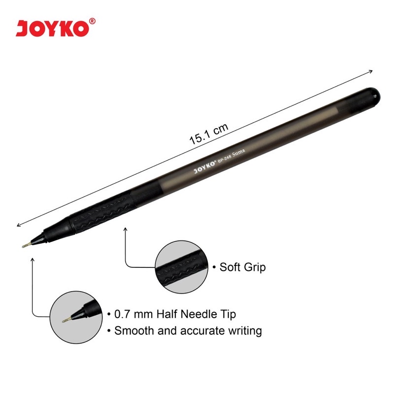 Pulpen Joyko BP-248 Suma (12pcs)