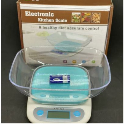 TIMBANGAN DAPUR KUE MANGKOK DIGITAL ELECTRONIC KITCHEN SCALE SH 125