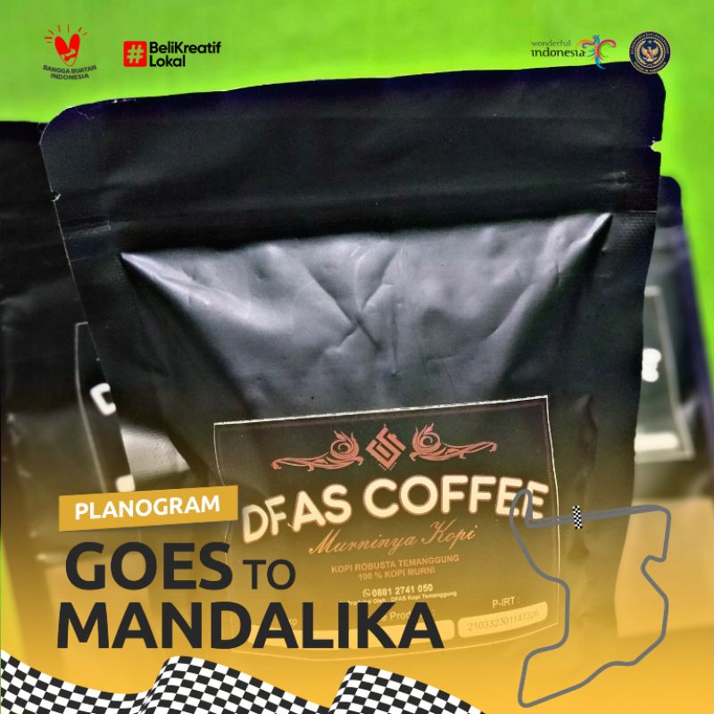 

Dfas Coffe Robusta Temanggung/ Goes to Mandalika