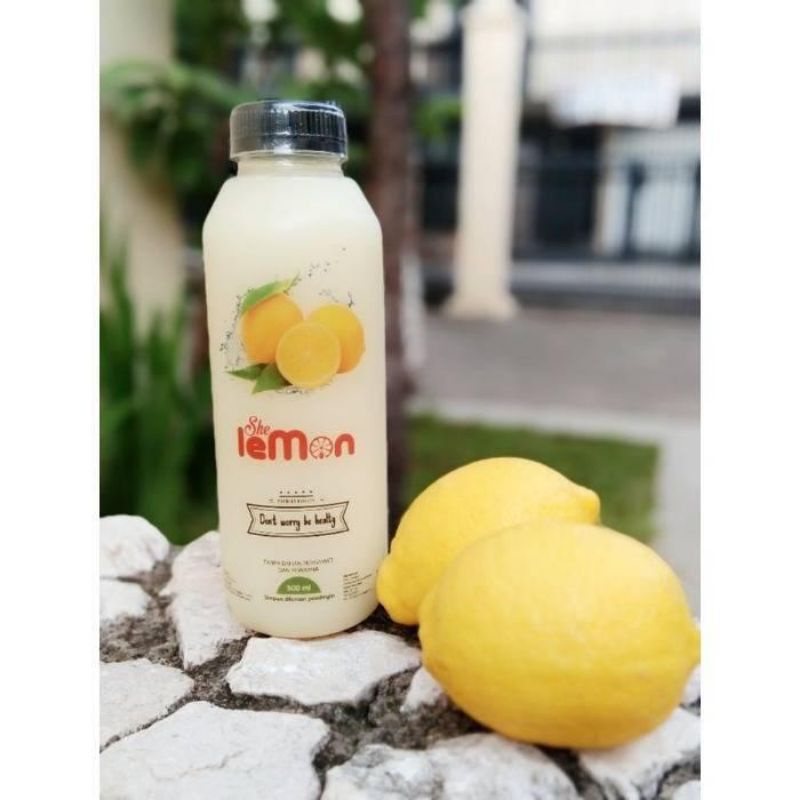 

She Lemon Minuman Pure Lemon 250 ml Kuning