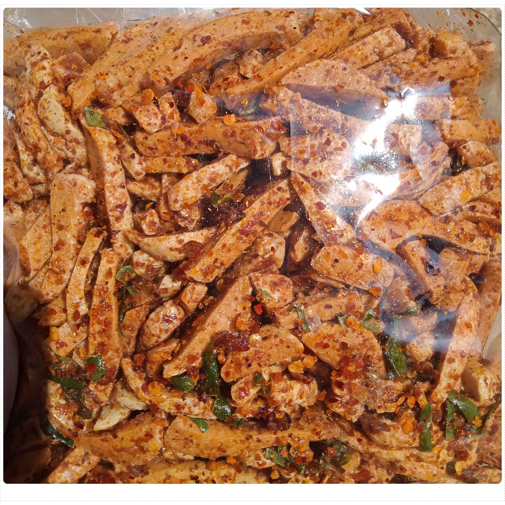 

[ Hayochips ] Basreng pedas Baso goreng cemilan isi 1kg SNACKS PEDAS