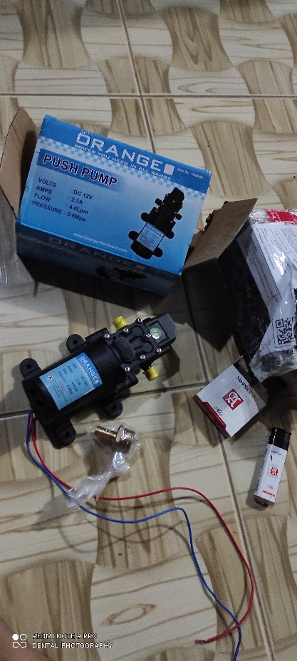 Nipple / Nepel Selang Drat Luar Kuningan 3/4 X 3/8