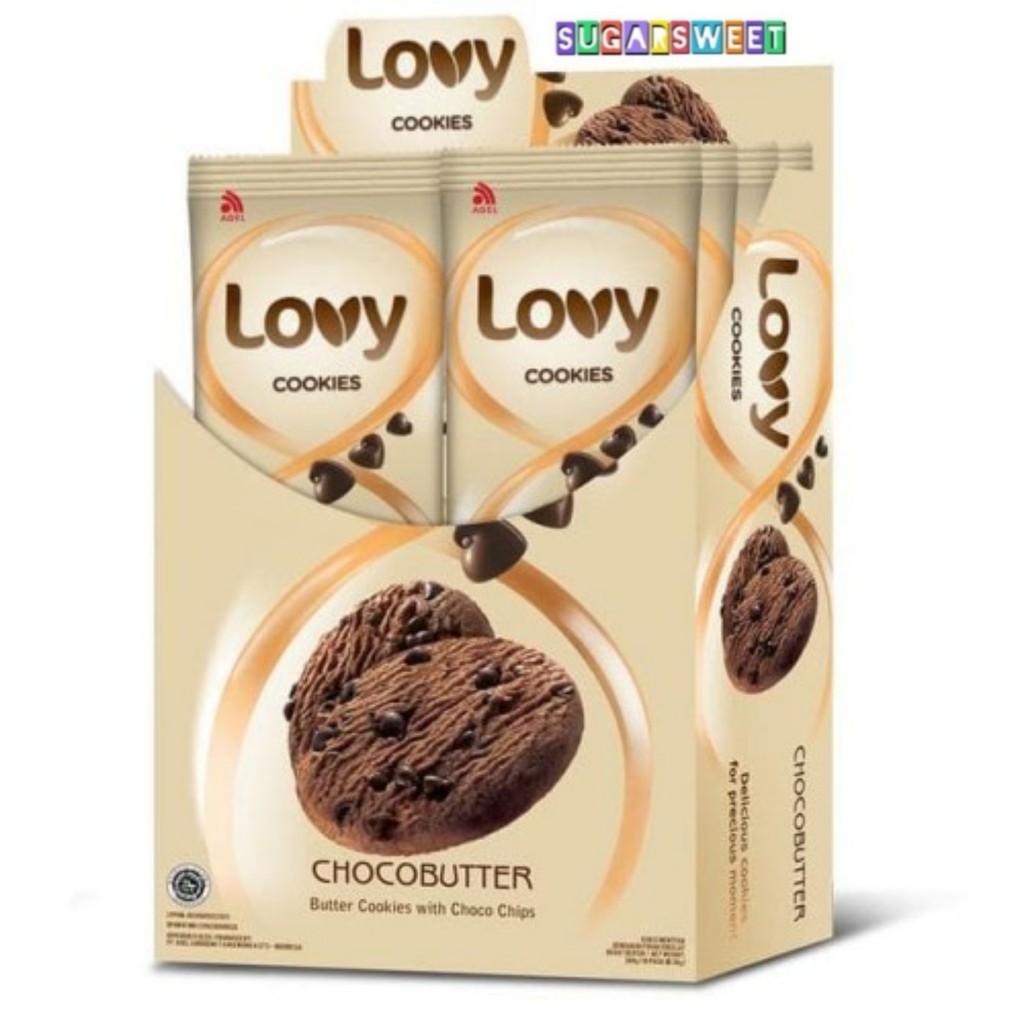 

Lovy Biscuit Chocobutter 30 gr x 10 Sachet