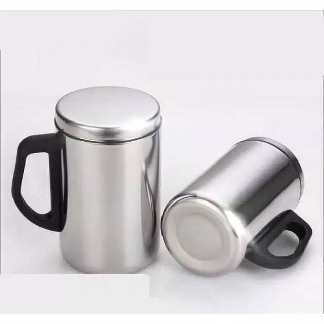 Thermos Mug Termos Cangkir Gelas Minum Air Panas Dingin Stainless 500ml