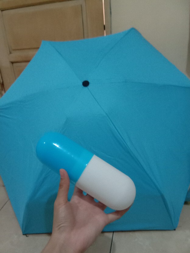 Payung Kapsul Payung Mini Lipat 3 Micro Capsule Umbrella Anti Uv