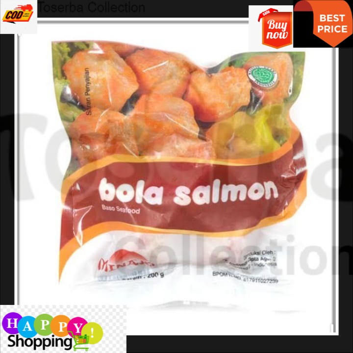 

Toserba Collection Murah MINAKU bola salmon 200 gram Bandung - Cimahi