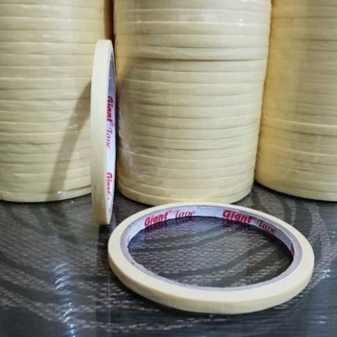 

Lakban Kertas - Masking tape - Isolasi Kertas 6mm