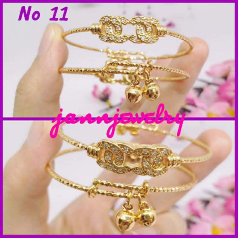 Gelang anak impor permata gold lapis mas &quot;GA-53&quot;