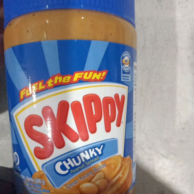 

SKIPPY CHUNKY 500GR SELAI KACANG UNTUK OLESAN ROTI DLL