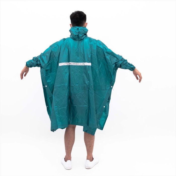 Jas Hujan Ponco Lengan Plevia Raincoat Scotchlite 732
