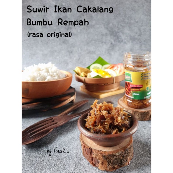 

ikan cakalang suwir sambal rempah