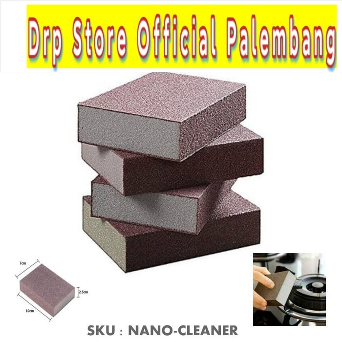 1 Pcs Nano Diamond Cleaner Spons Pembersih Kerak Magic Sponge