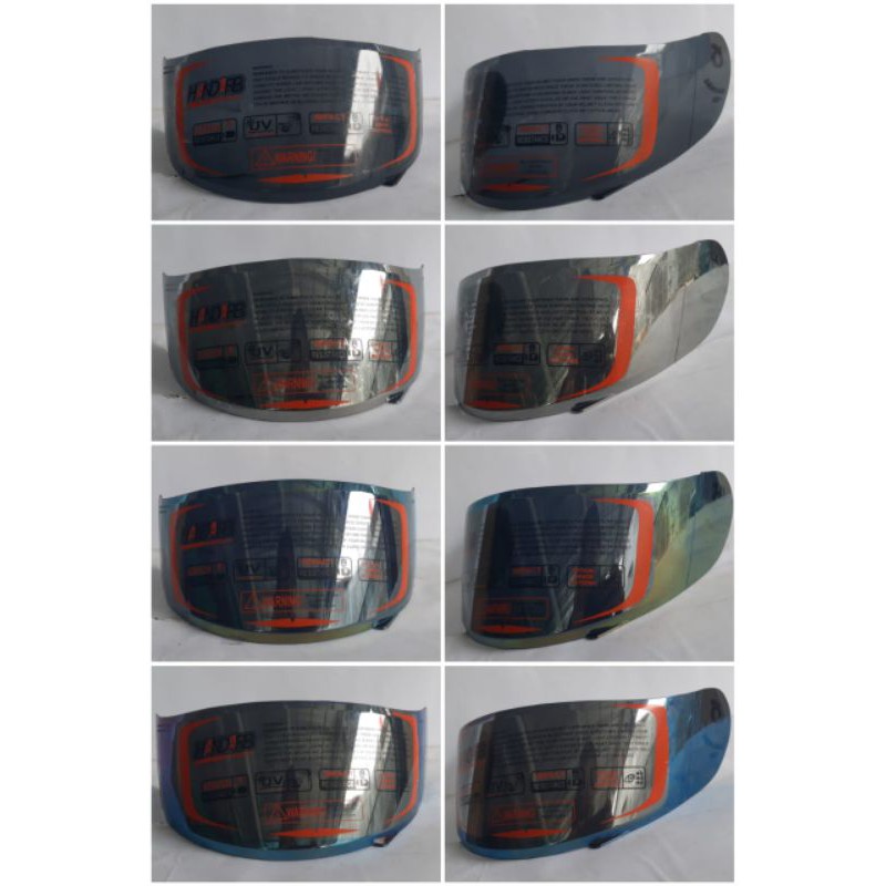 Kaca Helm Flat Visor RC7 R-10 K2R