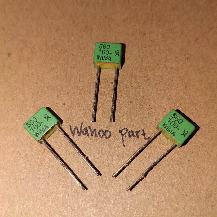 Capasitor FKP 560pf 100v Wima
