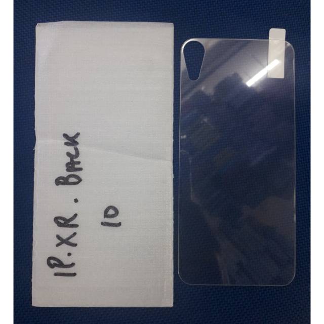 Tempered glass belakang iphone XR