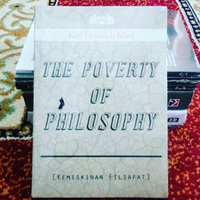 The Poverty of Philosophy Kemiskinan Filsafat