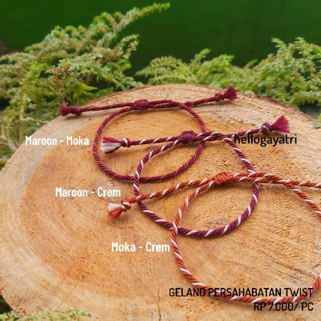 GELANG PERSAHABATAN Twist