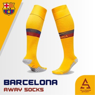  Kaos  Kaki  Bola  Barcelona Away 19 20 Grade Ori Shopee 