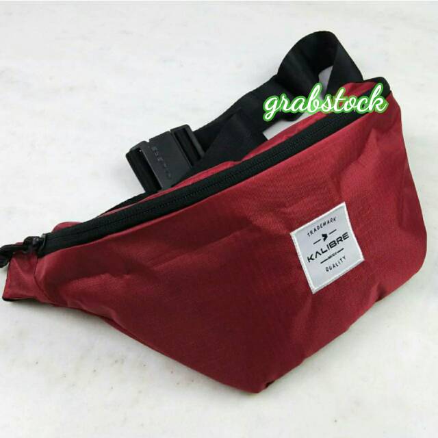 Kalibre Waist Bag Warna Trendy Tas Pinggang bisa Selempang Hurley