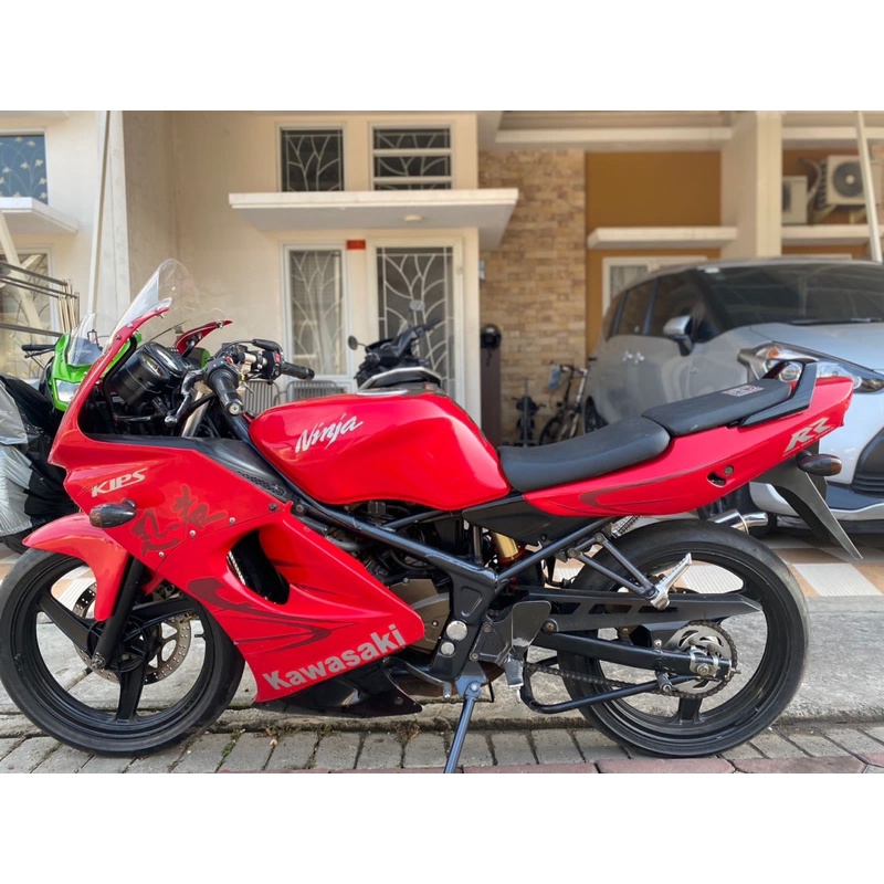 kawasaki ninja rr 2010 merah