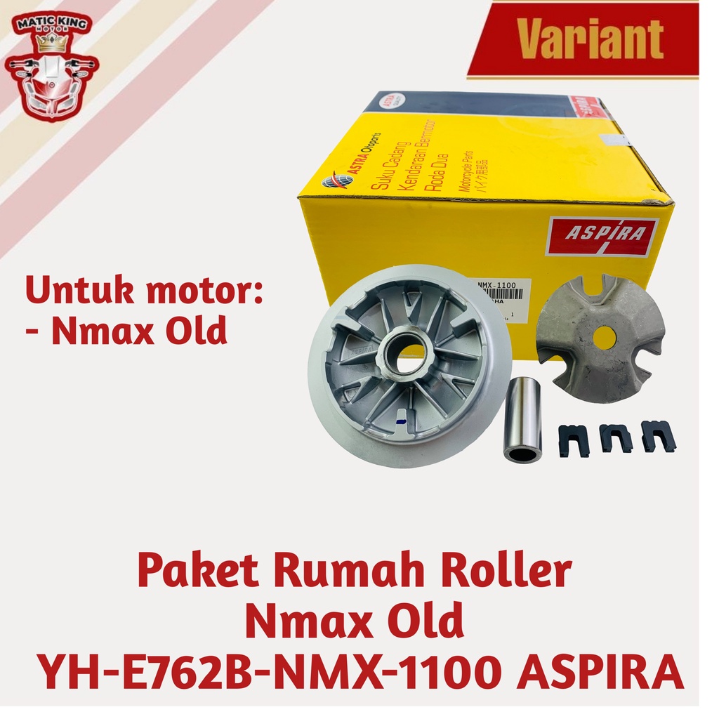 Bosh Rumah roller SET Yamaha Mio J X ride Soul GT 115 cc Aspira ASTRA OTOPARTS YH-E762B-MIJ-1100