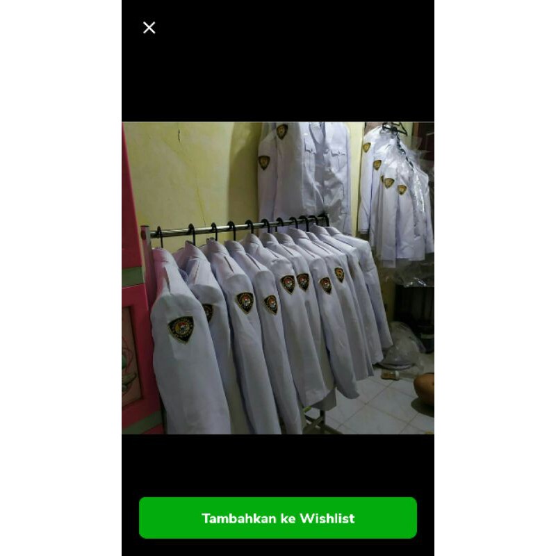 baju paskibraka/jas paskibraka