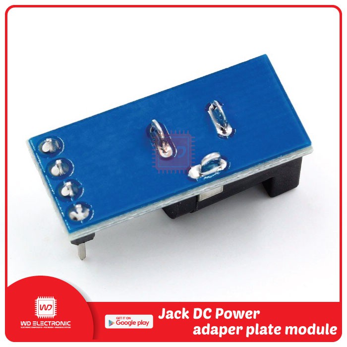 Jack DC Power adapter plate