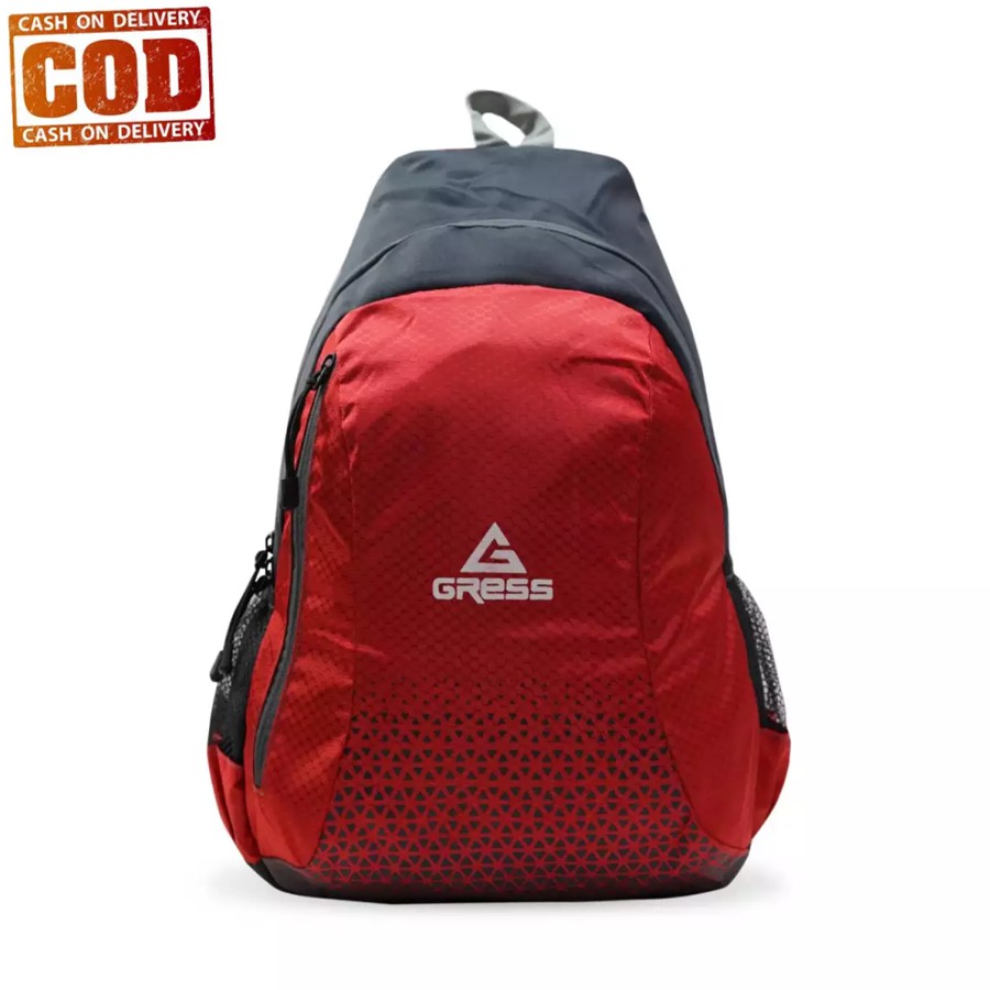Tas Ransel Backpack  Gress Sekolah Kuliah Piknik Tas Notebook Simpel Keren Ekonomis