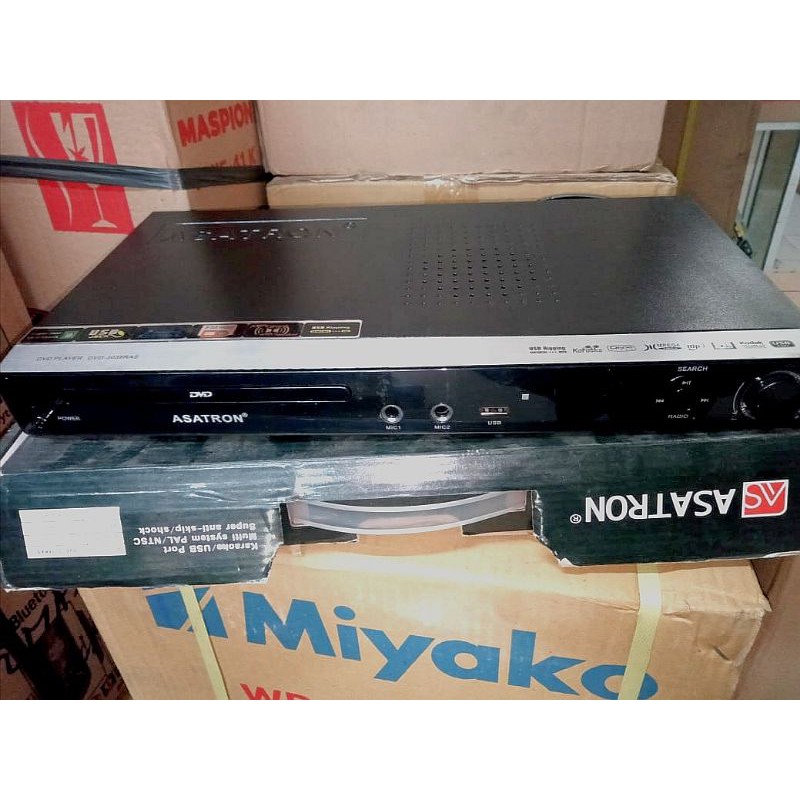 DVD PLAYER ASATRON 3038 RAS 3038RAS ALAT PEMUTAR FILM CD VIDEO MURAH GARANSI ORI READY BISA GOJEK