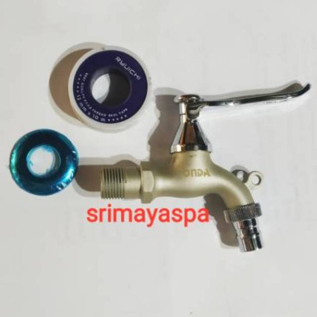 KRAN AIR GEMBOK KRAN KUNCI ONDA® (bonus SELOTIP)