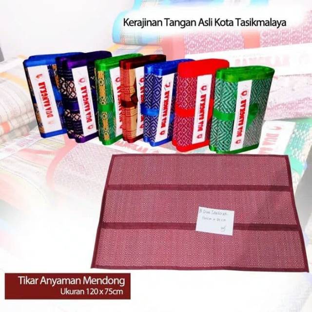 Tikar Lipat Piknik - Tiker Camping Outdoor - Karpet Portable Kecil