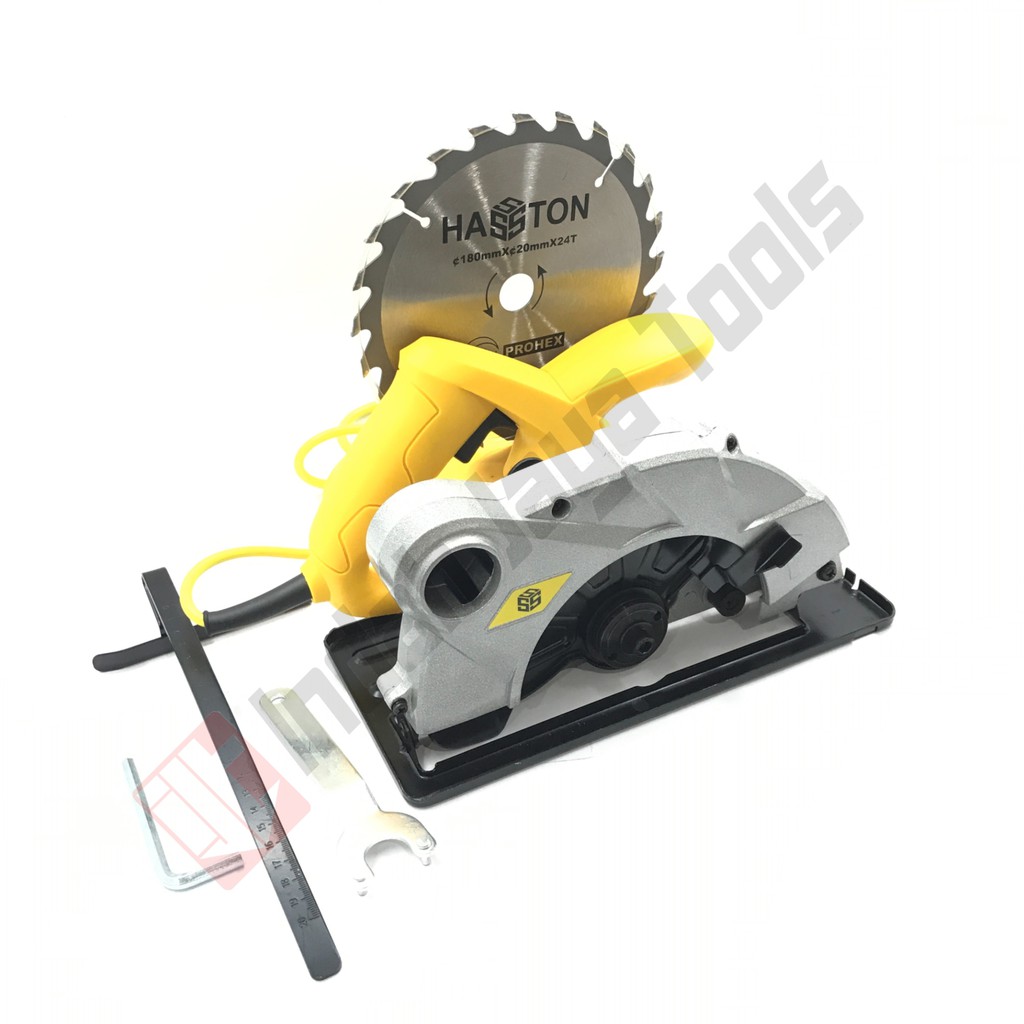 HASSTON PROHEX  3120-001 Mesin Circular Saw 7 Inch - Mesin Potong Kayu Sirkel Circle