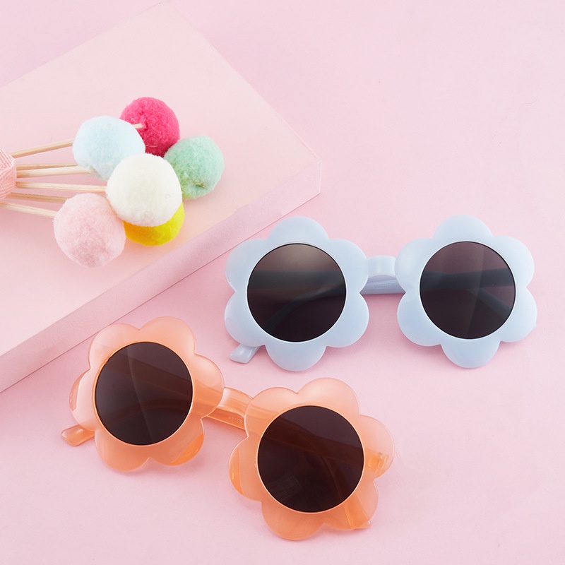 NEW kacamata bayi kacamata  - Kids Sunnies Kacamata motif bunga