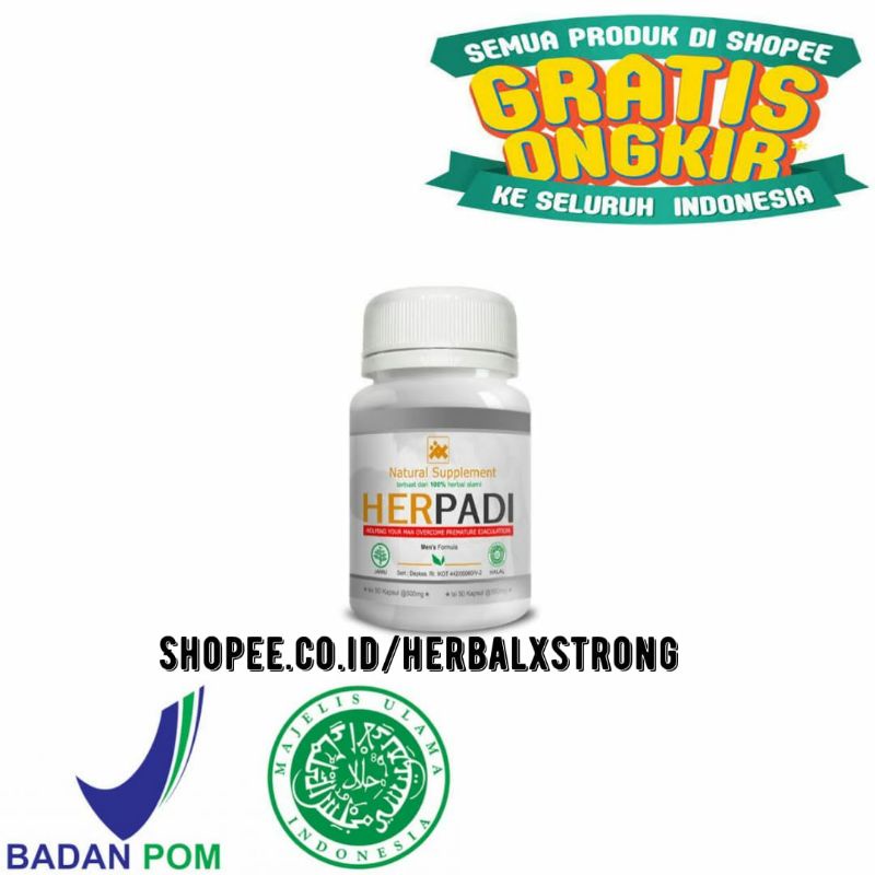 Herpadi Obat/Kuat  Herbal Lama Ejakulasi-dini Pria Dewasa