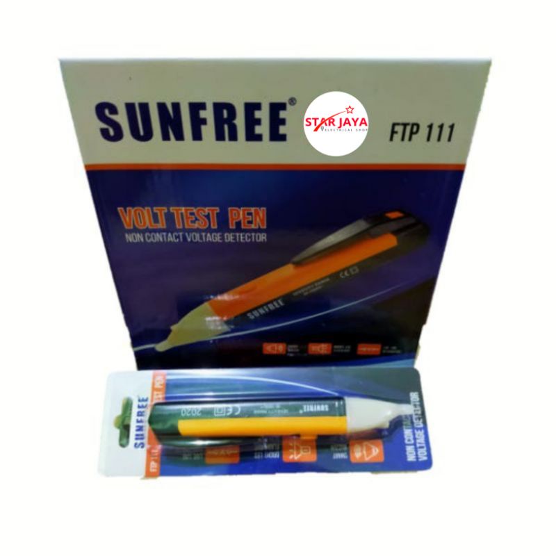 Test Pen Bunyi/Volt Tespen Sunfree FTP 111 (Belum Termasuk Baterai)