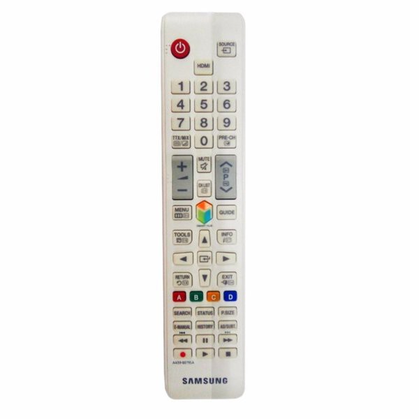 Remote Tv LCD LED Samsung Smart TV Original - Model Putih Panjang