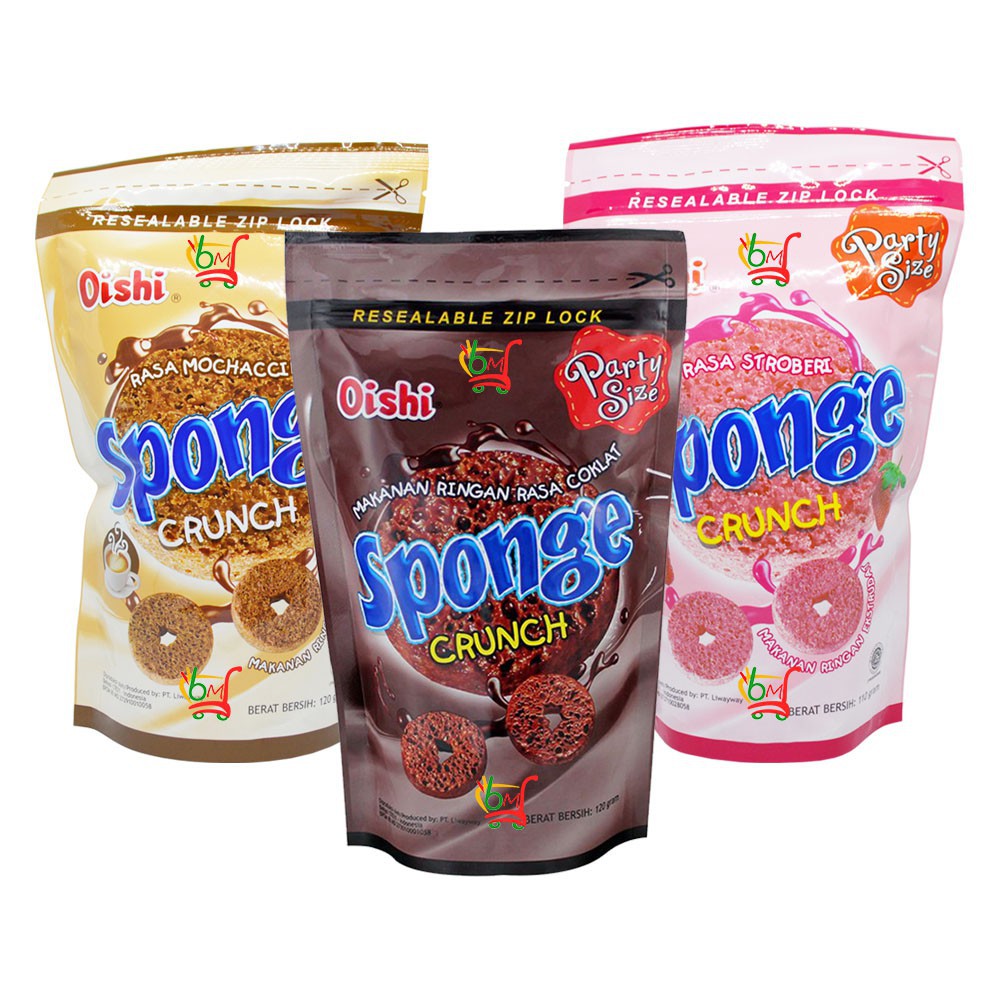 

Oishi Sponge 100g All Variant