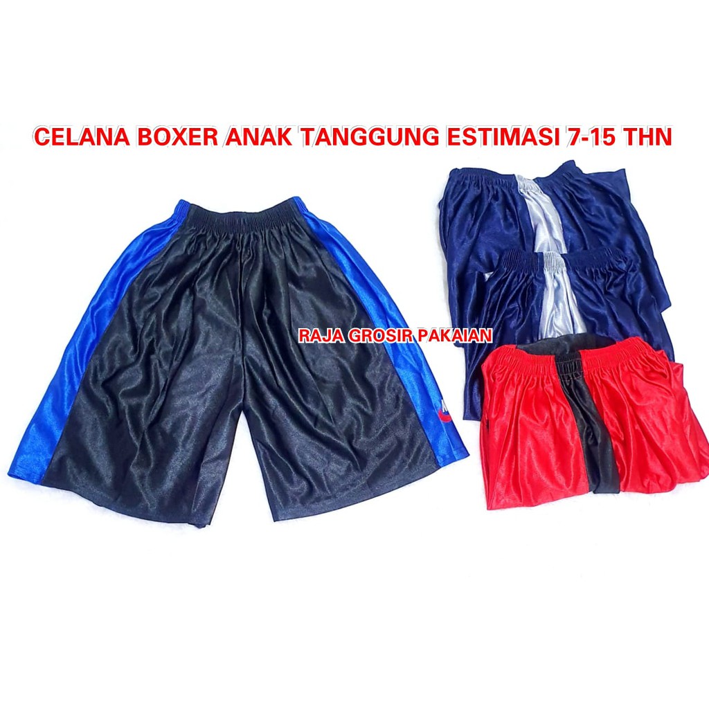 Celana Boxer Anak Tanggung Estimasi Usia 7-15 Thn / Celana Bola