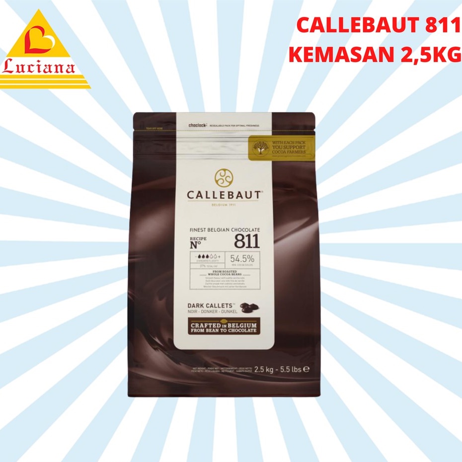 Callebaut 811 Kemasan 2,5kg