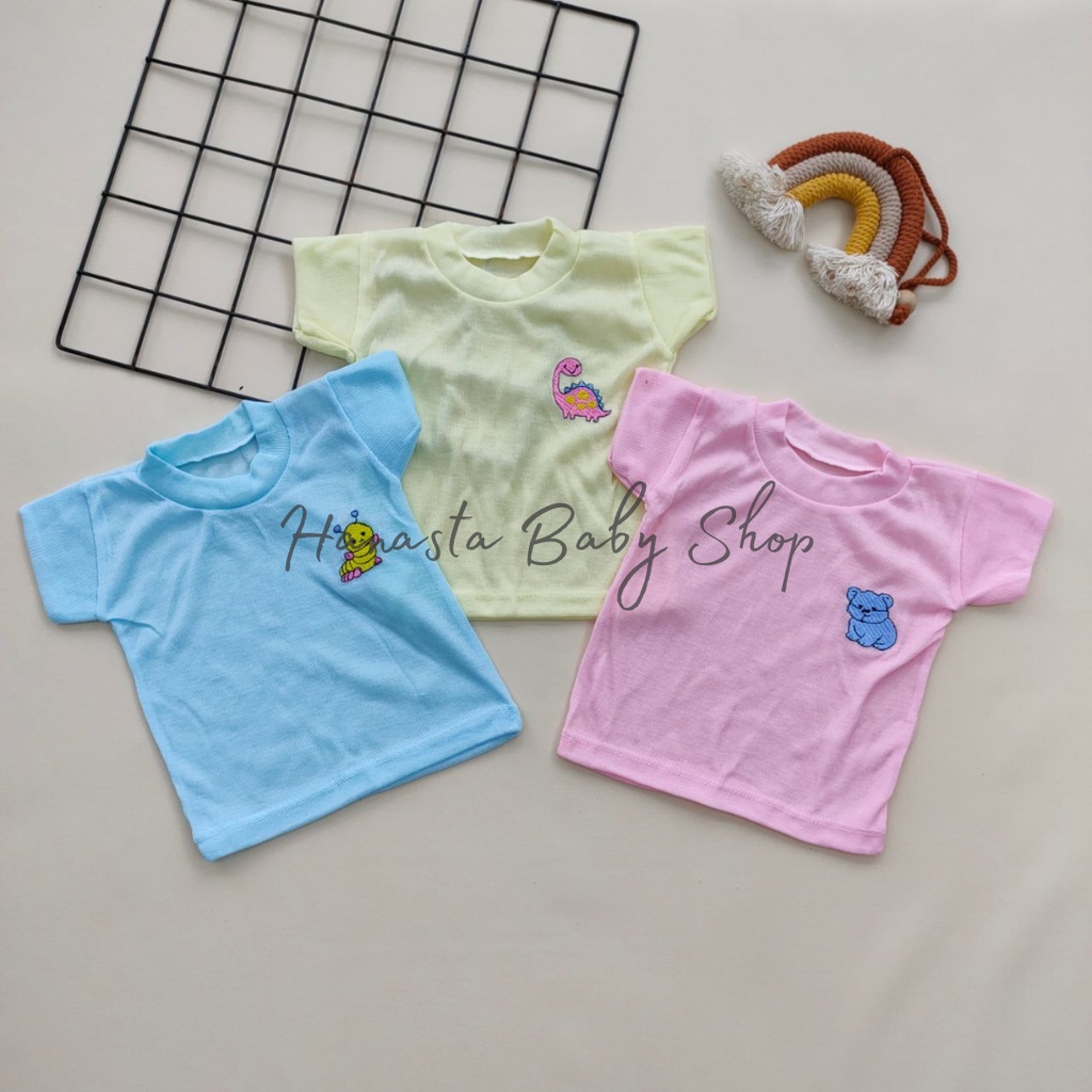 Kaos Bayi Kaos Dalam Anak Oblong Setali Motif Bordir