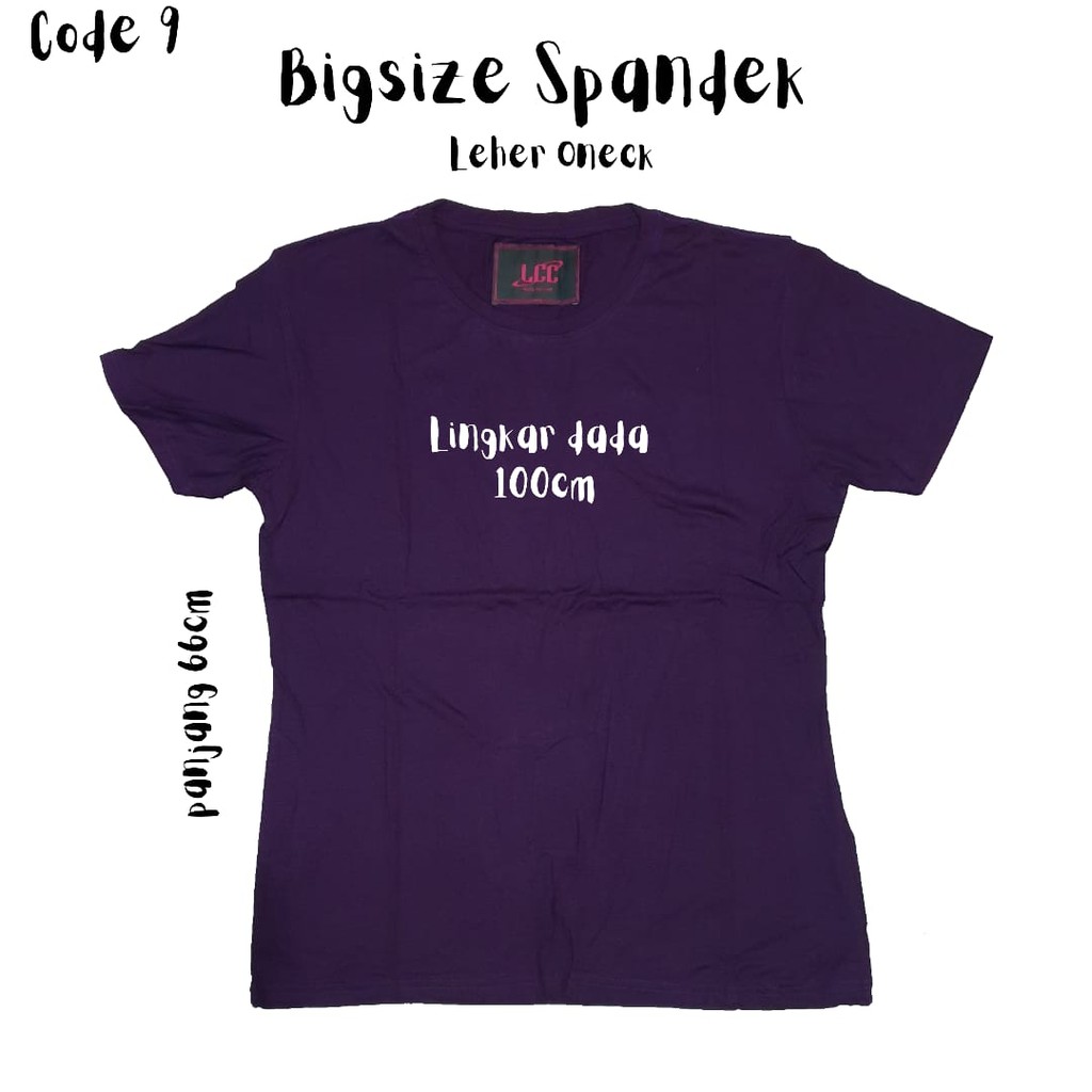 KAOS POLOS SPANDEK KAOS WANITA POLOS MURAH