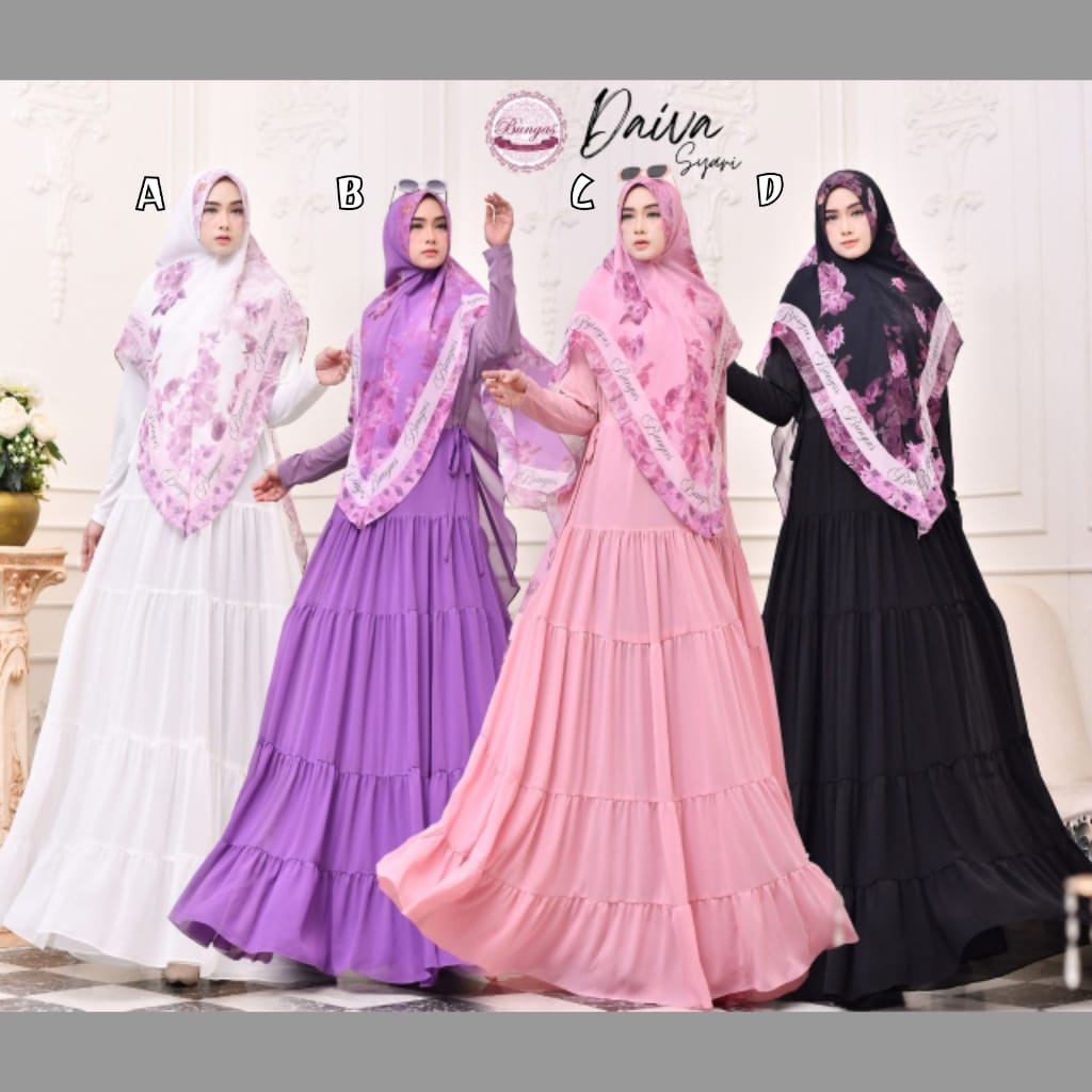 Gamis DAIVA  Original by BUNGAS