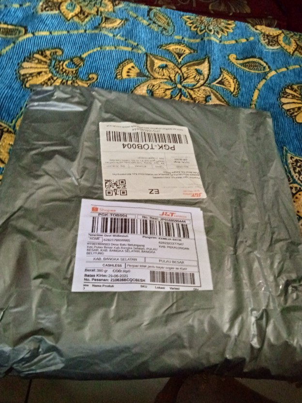 Tunik Batik Wanita Kancing Depan Baju Wanita Busui Jumbo