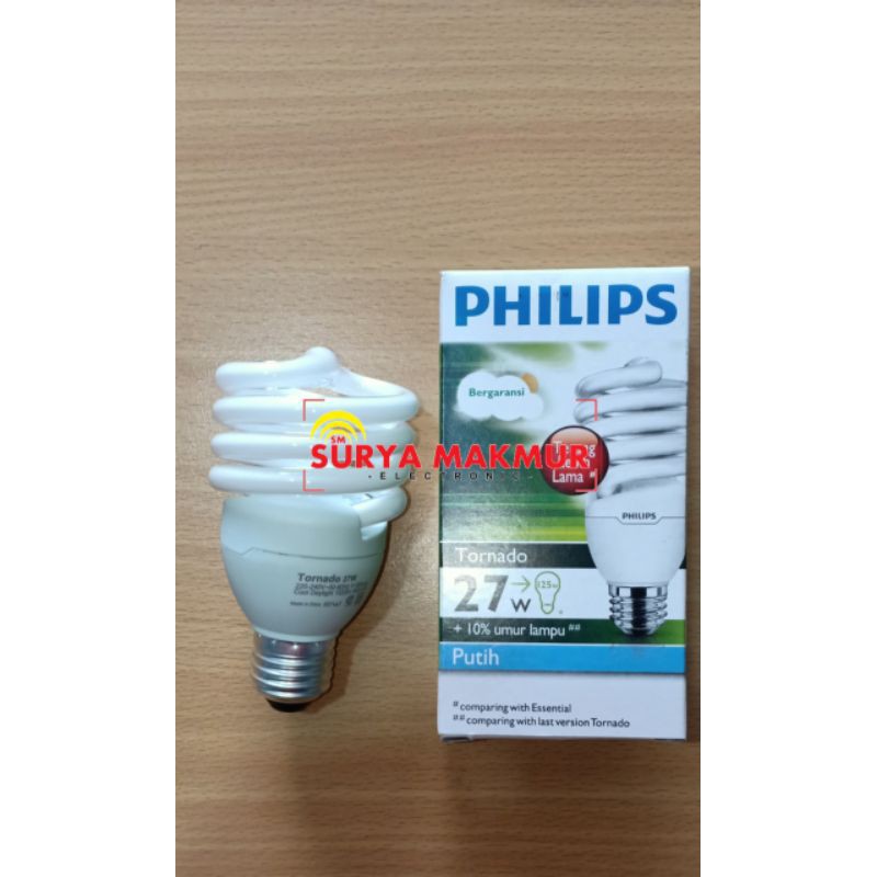PHILIPS TORNADO 27 Watt ( Spiral )