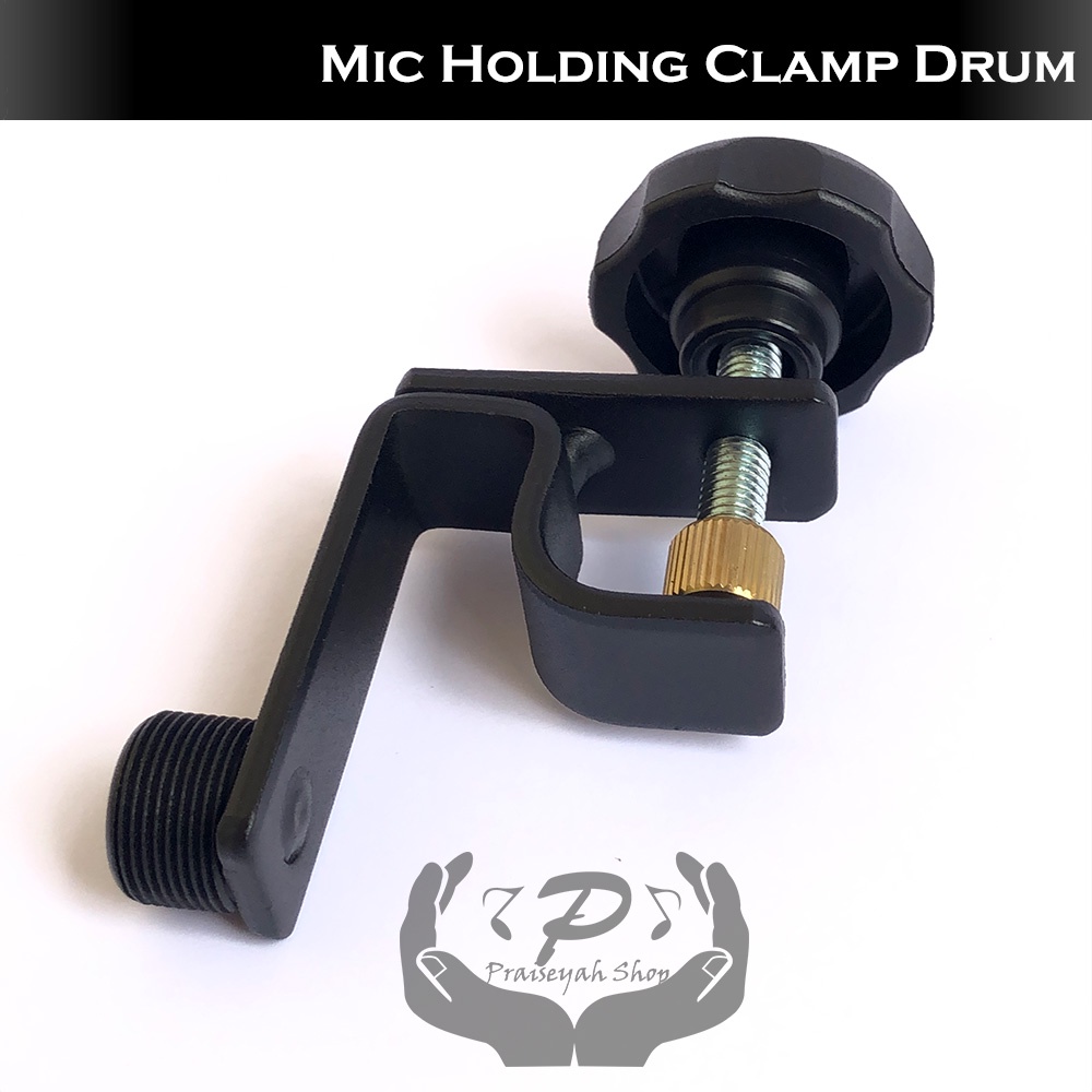 Mic Holder Clamp Drum Snare Tom Mount Mikrofon