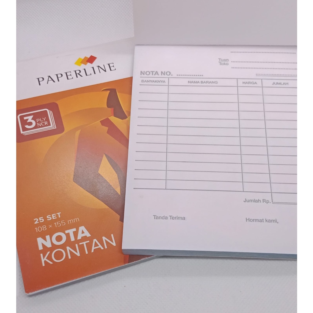 PAPERLINE NOTA KONTAN 3 PLY KECIL