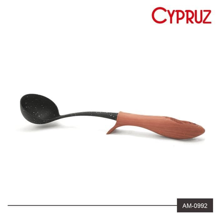 CYPRUZ AM 0992 - Utensil Gaggang Coklat Kayu Ladle