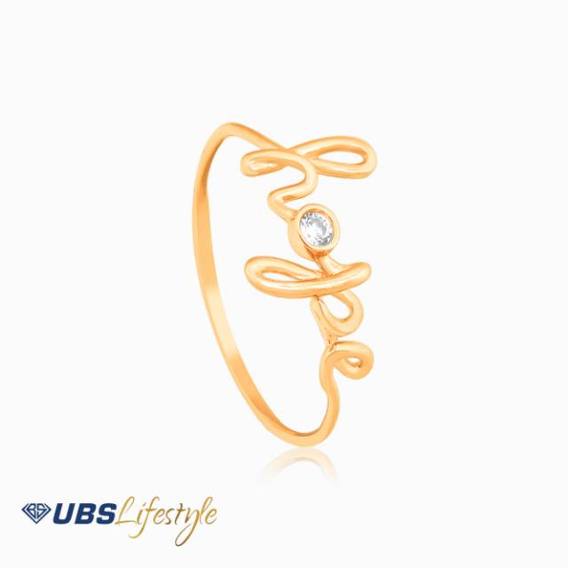 CINCIN EMAS UBS LINEA WISH LIMITED EDITION - HOPE - 750 GOLD - CC15466